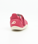 XP Go showing the raspberry leather upper, rounded toe and flexible low‑profile sole.