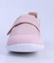XP Go showing the seashell‑pink leather upper, rounded toe and flexible low‑profile sole.
