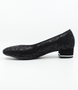 Nero HighSoft leather court shoe with 35 mm heel