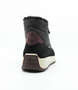 Schwarz waterproof ankle boot with Gore-Tex lining, wool-blend insulation and outer zip