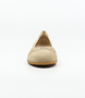 Sand perforated leather slip-on with HighSoft cushioning
