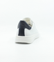 White Blue leather sneaker with HighSoft cushioning and 30 mm heel pitch