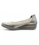 Cashmere leather slip-on shoe with inner zip and 30 mm heel pitch