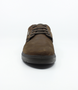 Café men’s leather lace‑up casual shoe with padded collar and cushioned sole.