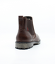 Café men’s leather Chelsea boot with elastic gussets and treaded sole.