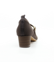 Cocoa women’s ribbed flyknit low‑heel Mary Jane pump with pointed toe and cushioned footbed.