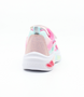 Pink Multi girls’ pastel rainbow light‑up sneaker with shooting‑star motif, hook‑and‑loop strap and cushioned sole.