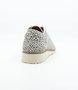 Ocelot women's lace-up leather shoe with low wedge and stitched detailing.