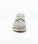 Ocelot women's lace-up leather shoe with low wedge and stitched detailing.