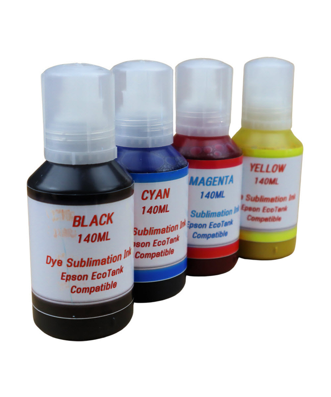 Dye Sublimation Ink 4- 140ml bottles for Epson EcoTank ET-4700 ET-4760 Printer