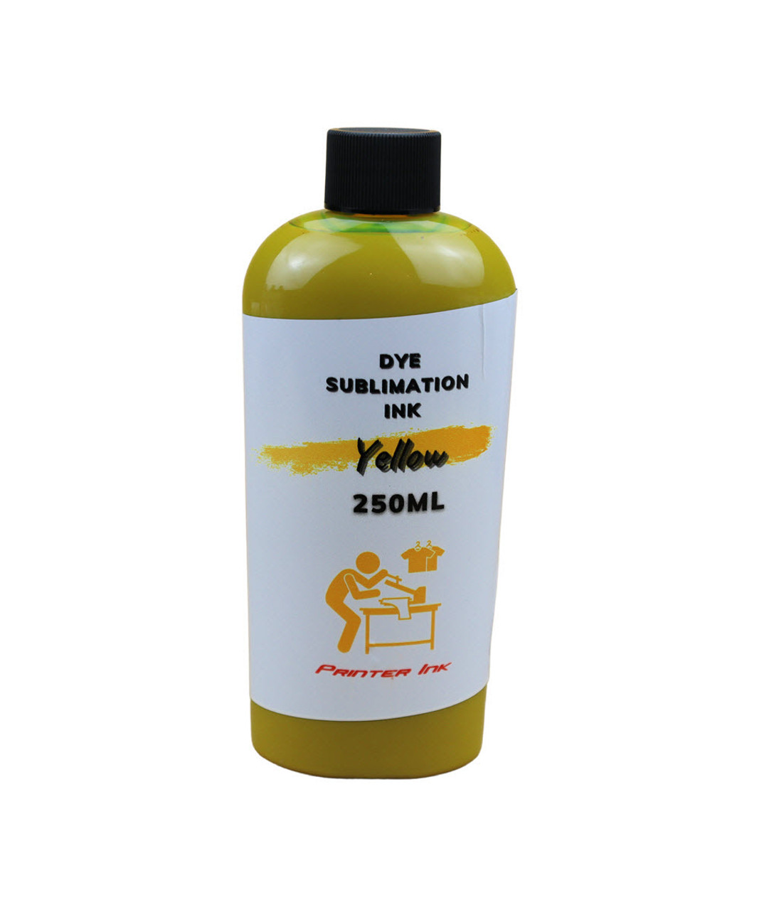 Yellow Dye Sublimation Ink 250ml bottle for Epson EcoTank ET-2400 Printer