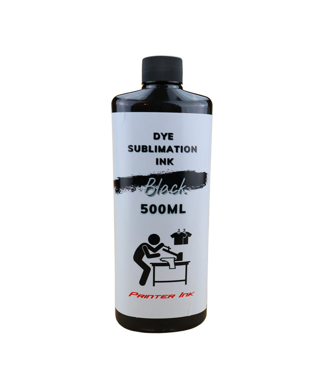Black Dye Sublimation Ink 500ml bottle for Epson EcoTank ET-16600 ET16650 Printers