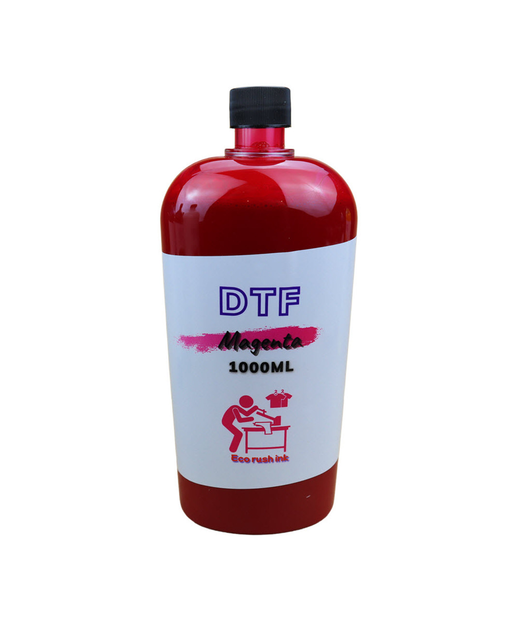Magenta DTF Direct to Film Ink 1000ml Bottle for Epson Printers or printers with Epson Printhead