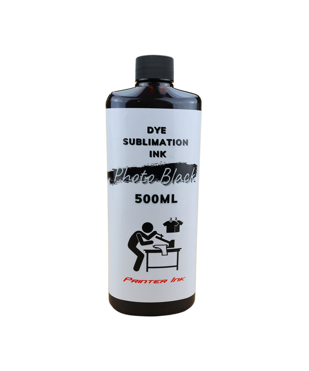 Photo Black Epson Stylus Pro 7890 9890 Printer Dye Sublimation Ink 500ml Bottle