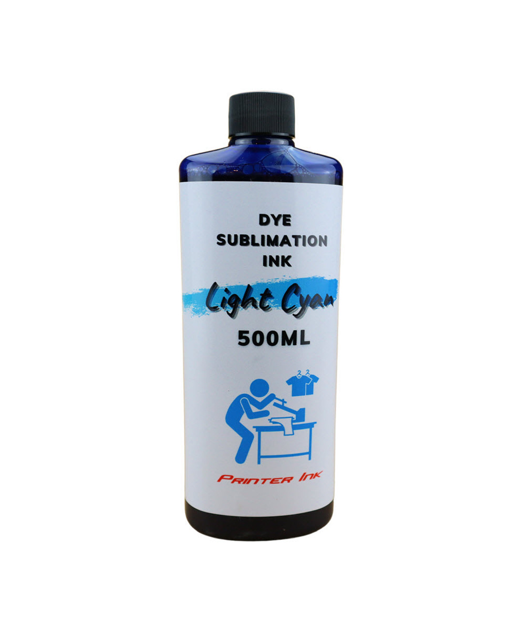 Light Cyan Epson Stylus Pro 7890 9890 Printer Dye Sublimation Ink 500ml Bottle