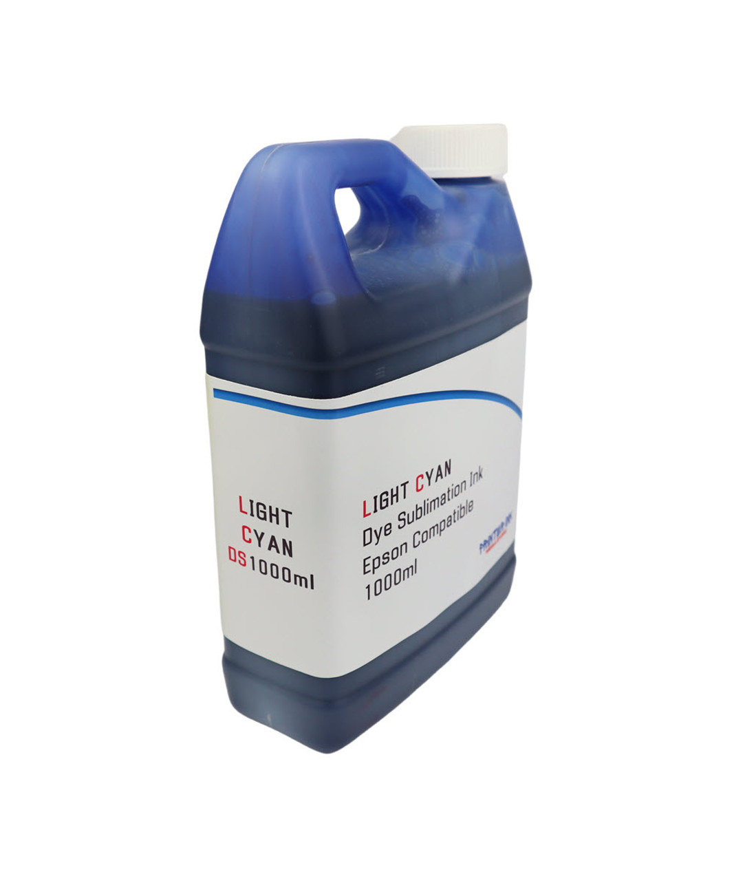 Light Cyan Epson Stylus Pro 7890 9890 Printer Dye Sublimation Ink 1000ml Bottle