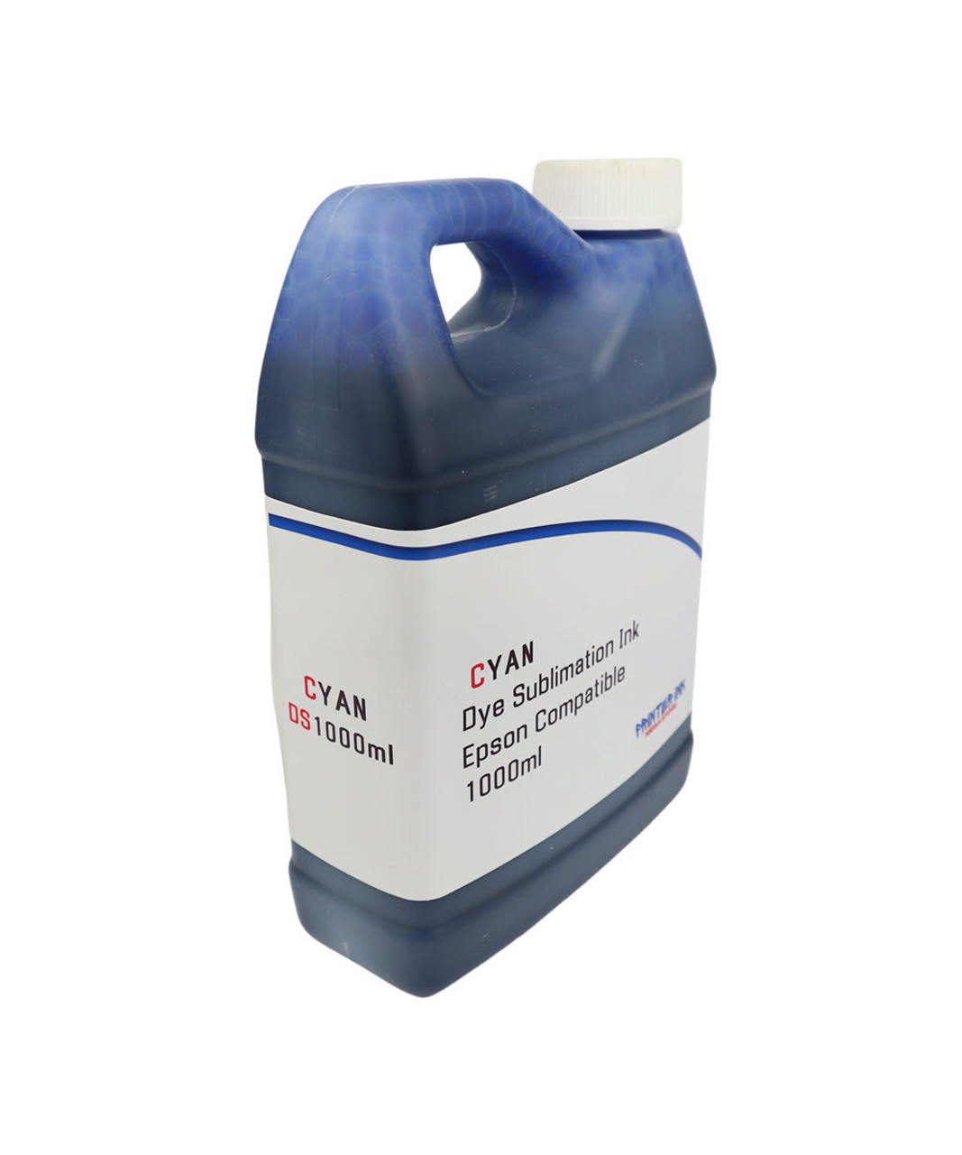 Cyan Epson Stylus Pro 4000 Printer Dye Sublimation Ink 1000ml Bottle