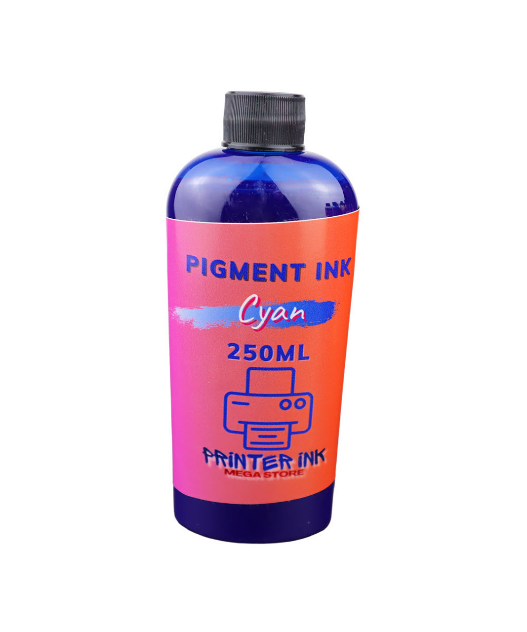 Cyan Pigment Ink 250ml Bottle for Epson EcoTank ET-2800 ET-2803 ET-2850 Printer