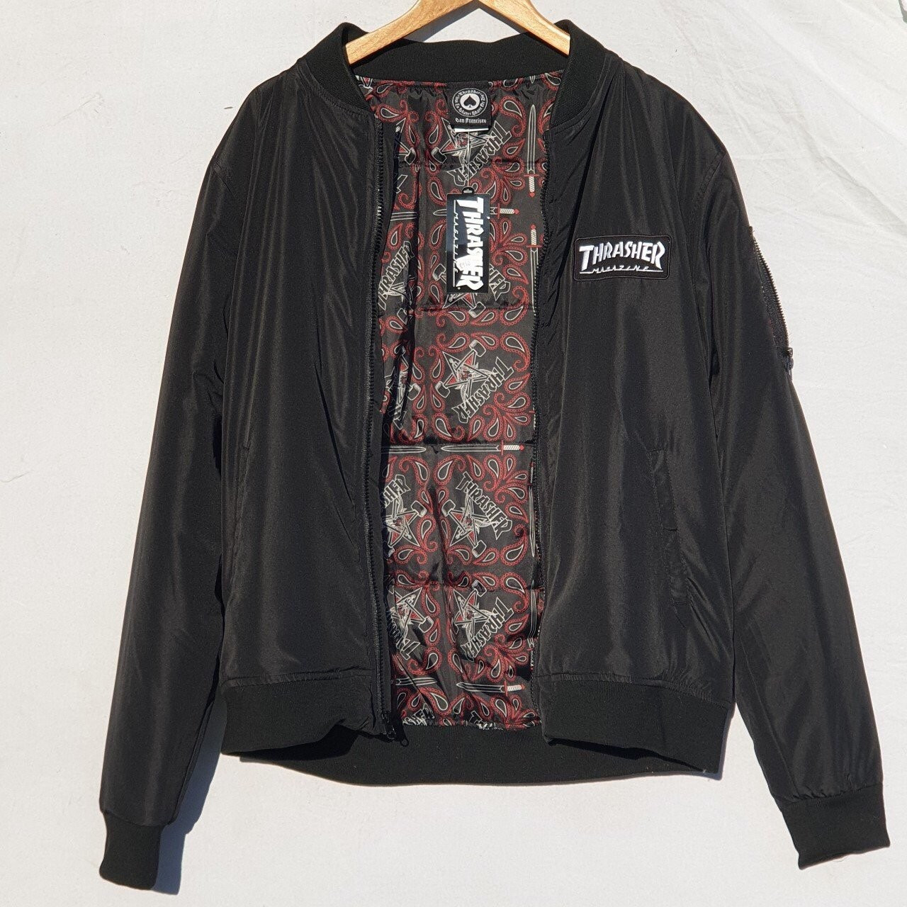thrasher bomber jacket