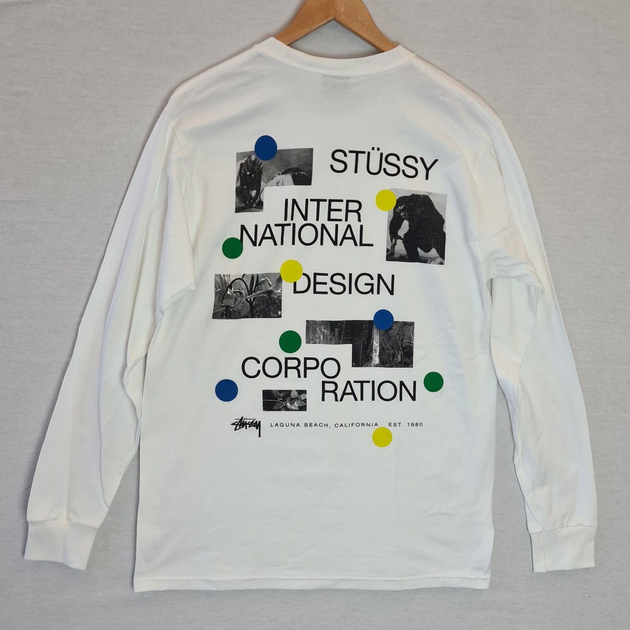 Stussy - Dot College Longsleeve Tee 