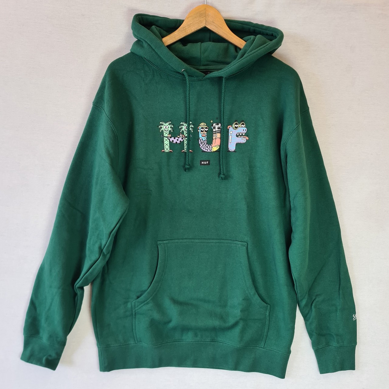 dark green pullover hoodie