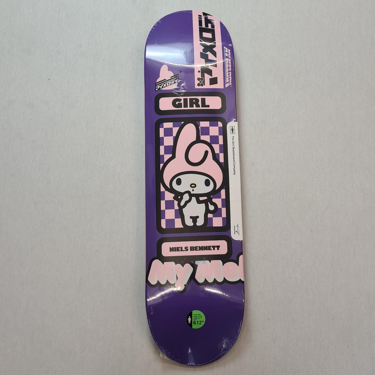 Girl Skateboards x Hello Kitty Niels 8.12" Skateboard Deck Sanrio Tokyo Speed Collection