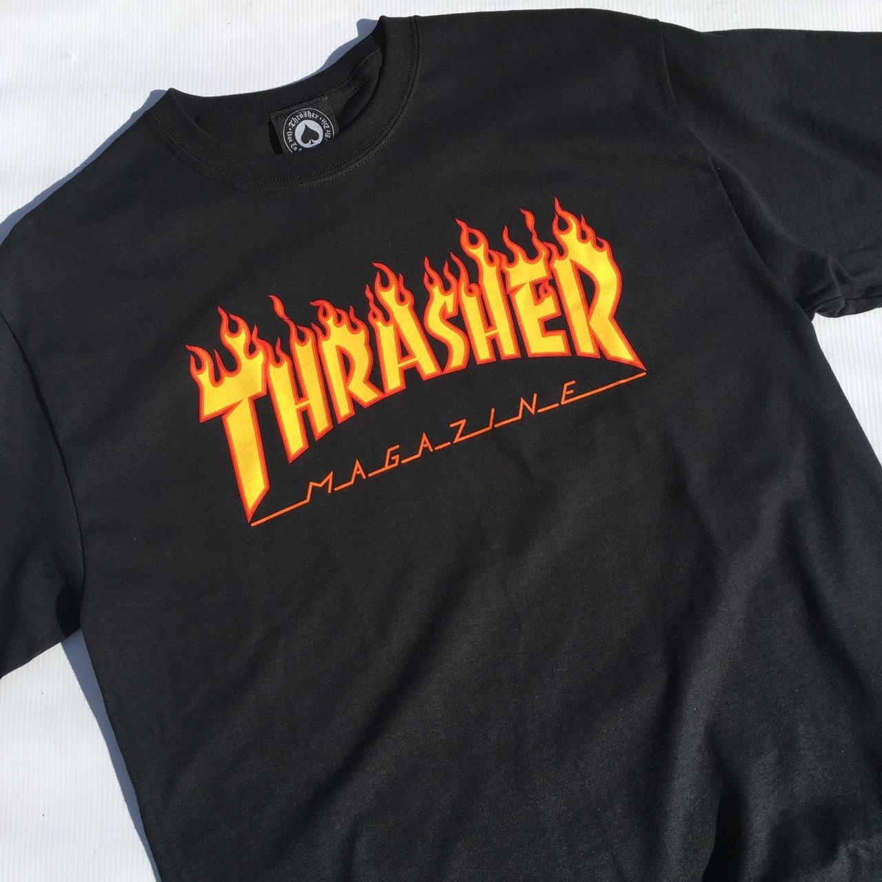 thrasher t shirt size guide