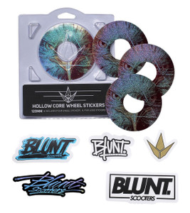 Blunt 110mm Hollowcore Wheel Stickers - Hawk