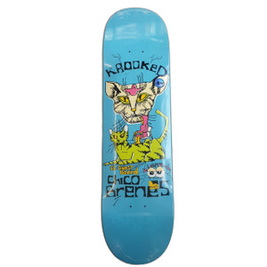 Krooked X Chico Brenes Guest 8.25" Skateboard Deck