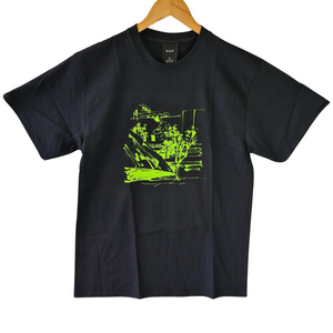 HUF x James Jarvis Tee - Black HUF x James Jarvis Tee - Black