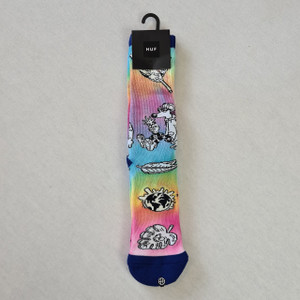 HUF Worldwide x Steven Harrington Crew Socks - Tie Dye HUF Worldwide x Steven Harrington Crew Socks - Tie Dye