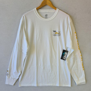 Lakai x Doomsayers Flare Snake Longsleeve Tee - White