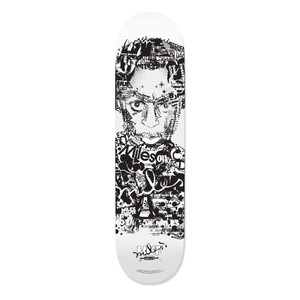 HUF x Miles Davis - Vote For Miles Skateboard Deck - 8.25 HUF x Miles Davis - Vote For Miles Skateboard Deck - 8.25