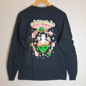 RIPNDIP In A Haze Long Sleeve Tee - Black RIPNDIP In A Haze Long Sleeve Tee - Black