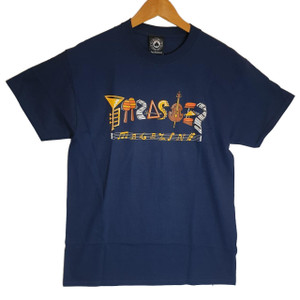Thrasher Skateboard Magazine Fillmore Tee - Navy Thrasher Skateboard Magazine Fillmore Tee - Navy