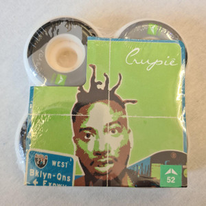 ODB x Crupie Silhouette Skateboard Wheels - White