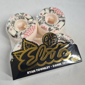 OJ Ryan Townley Elite Mini Combo - 56m Skateboard Wheels - White OJ Ryan Townley Elite Mini Combo - 56m Skateboard Wheels - White