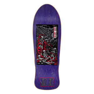 Santa Cruz O'Brien Purgatory Reissue 9.85" Skateboard Deck Santa Cruz O'Brien Purgatory Reissue 9.85" Skateboard Deck