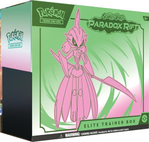 Pokémon TCG: Scarlet & Violet-Paradox Rift Elite Trainer Box (Iron Valiant) Pokémon TCG: Scarlet & Violet-Paradox Rift Elite Trainer Box (Iron Valiant)