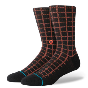 Stance Flynn Crew Socks - Black  Stance Flynn Crew Socks - Black