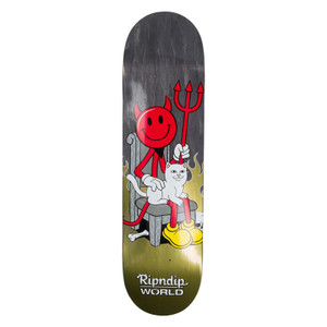 RIPNDIP X World Industries Devilman & Lord Nermal Skateboard Deck