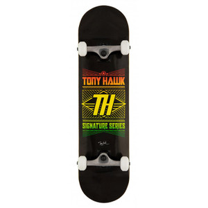 Tony Hawk Stacked Logo 8" Complete Skateboard - Black