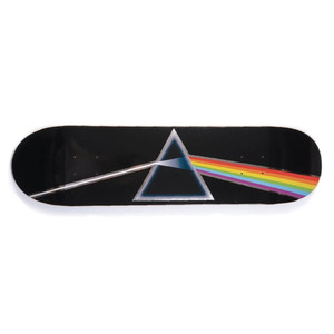 Habitat X Pink Floyd Dark Side Of The Moon 8.25" Skateboard Deck - Black Habitat X Pink Floyd Dark Side Of The Moon 8.25" Skateboard Deck - Black