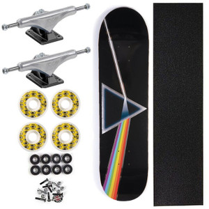 Habitat X Pink Floyd Dark Side Of The Moon 8.25" Complete Skateboard - Black