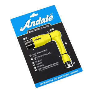 Andale Multi Purpose Skate Tool - Yellow Andale Multi Purpose Skate Tool - Yellow