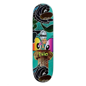 Almost Dilo Ren & Stimpy Mixed Up R7 8.125" Skateboard Deck - Multi
