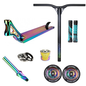 Blunt X Blazer Pro S9 Prodigy Custom Stunt Scooter - Neo Chrome