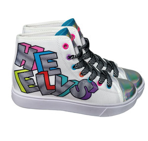 Heelys Veloz Hi Skate Shoes - Retro - White
