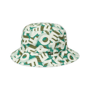 HUF Worldwide Abecederian Bucket Hat - Multi HUF Worldwide Abecederian Bucket Hat - Multi