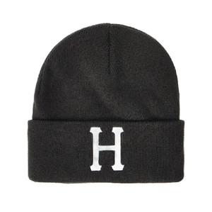 HUF Worldwide Forever Beanie - Black HUF Worldwide Forever Beanie - Black